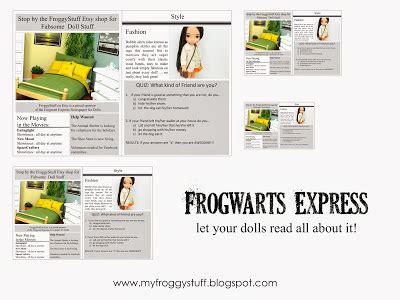 24 new photos computer my froggy stuff printables hd wallpapers. Frogwarts Express : A Doll School Newspaper