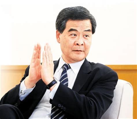 The site owner hides the web page description. 梁振英谈香港经济发展：经济提速追回蹉跎岁月_新闻中心_中国网