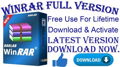 How To Download And Install Winrar Full Version Crack Free Use For Life