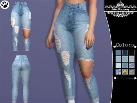 Enjoy These Very High Rise Ripped Jeans Found In Tsr