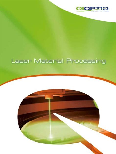 Download Our Brochure “laser Material Processing” Qioptiq