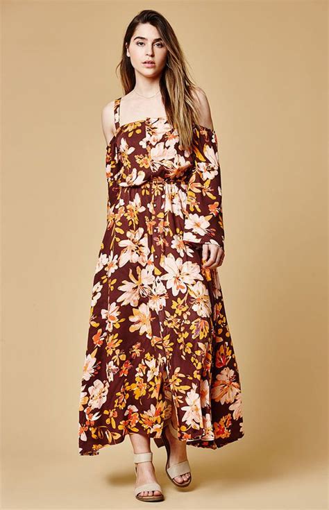 Somedays Lovin Shes A Wildflower Maxi Dress Long Maxi Dress Long