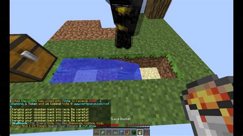 Minecraft skyblock (Funny moments and epic fails) - YouTube