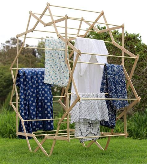 Pennsylvania woodworks clothes drying rack: DIY Star Shaped Clothes Drying Rack - A Piece Of Rainbow