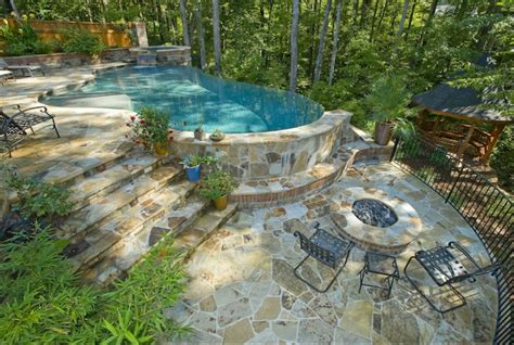 This Is The One Just Smaller Hillside Pool Landscape St Louis