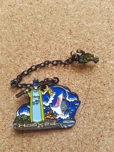 Hooked Fishing Cape Osrs Pin