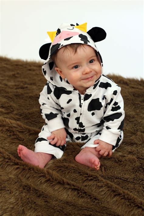 Cow Baby Clothes Animal Baby Onesie Cute Baby Clothes Outfit