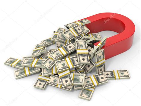 Magnet Attracts Money Stock Photo By ©icreative3d 43977217
