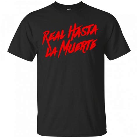 Hasta La Muerte Real T Shirt Anuel Aa Álbum T Shirt Fã Adulto Tamanho