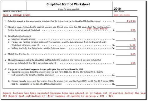 25 scaffolded questions that start out relatively easy and end with some real challenges. 8829 - Simplified Method (ScheduleC, ScheduleF)