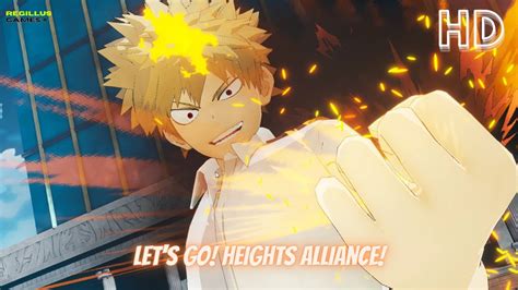 Katsuki Bakugo Lets Go Heights Alliance My Hero Ones Justice 2