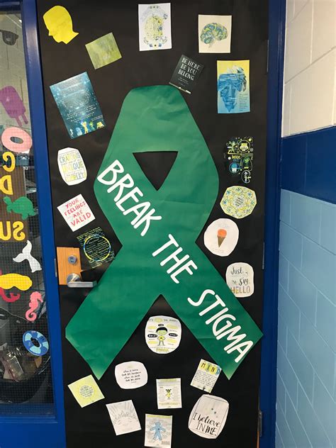 Mental Health Door Decorating Ideas