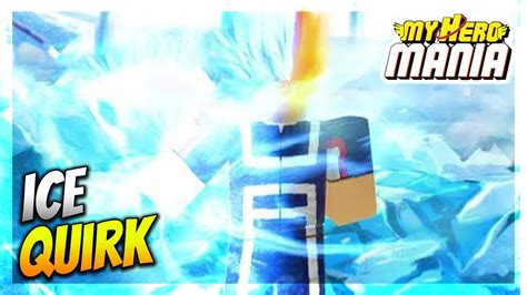 My hero mania codes are here to help you grab more spins by which you can change your quirk multiple times. ICE QUIRK My Hero Mania Roblox NEW My Hero Academia Roblox ...