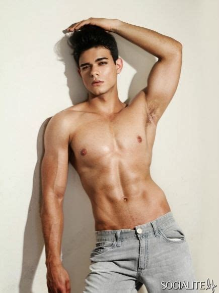 18 year old brazilian model rafael francisco was photographed for his first professional set of