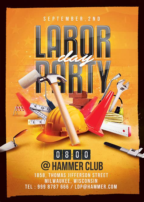 As we can see, today the number of women in the global labor force who are . Labor day party flyer by n2n44 on DeviantArt