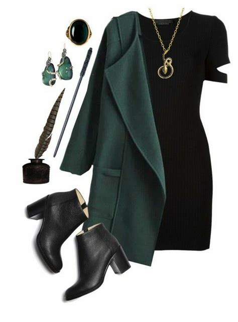 Dr Slytherin Elbise Em 2021 Roupas Roupas Uniformes Harry Potter