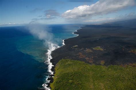 Hawaiian Lava Daily Thermal Images Reveal Extent Of Hot Coastal Lava