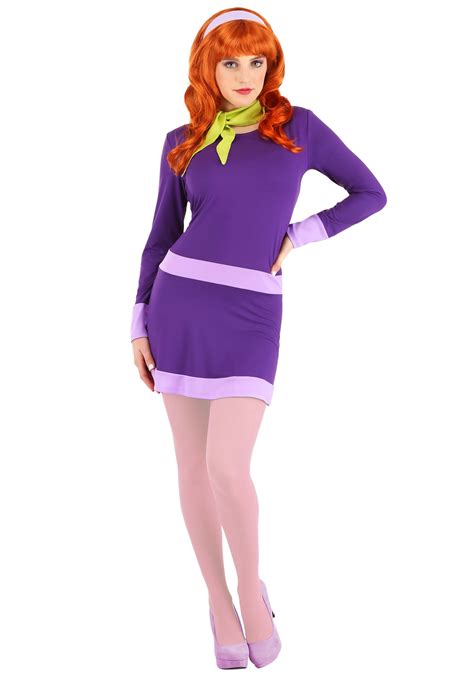 Adult Classic Scooby Doo Daphne Costume Scooby Doo Costumes