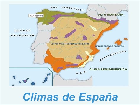 el clima en españa recursos de geografía e historia