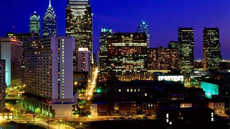 Philadelphia Skyline Wallpapers Wallpaper Cave