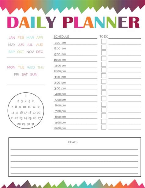 3 Printable Hourly Schedule Templates Freebie Finding Mom