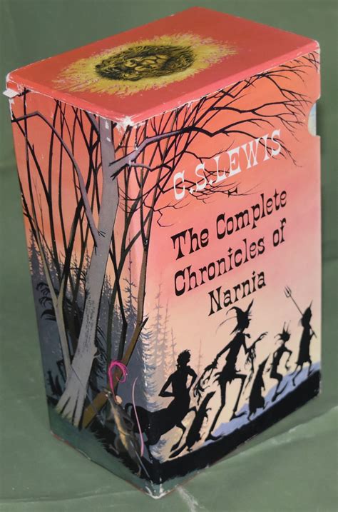 The Complete Chronicles Of Narnia 7 Volumes In Slipcase By Lewis Cs