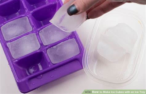 How To Make Ice Cubes With An Ice Tray 10 Steps With Pictures