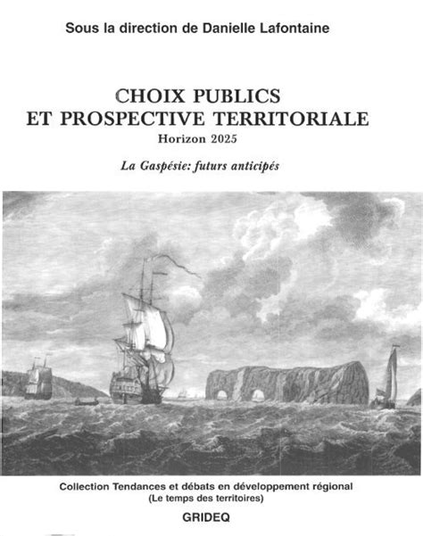 choix publics et prospective territoriale - UniversitÃ© du QuÃ©bec Ã