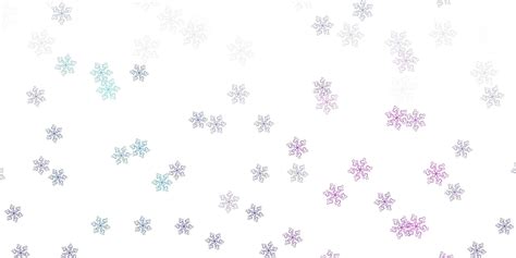 Light Pink Blue Vector Doodle Template With Flowers 1840943 Vector