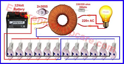 How To Make Inverter 12v To 220v Unlimited Watts Electronics Help Care