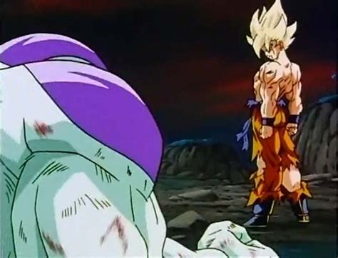 Dragon ball z kai goku vs freezer. Free Famous Cartoon Pictures: Dragon Ball Z Pictures: Son Goku vs Frieza Jpeg Photos