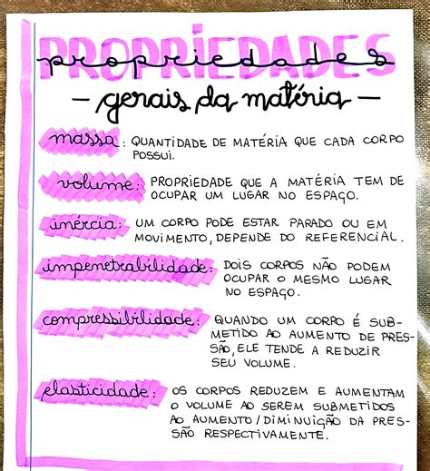 Sobre As Propriedades Gerais Da Matéria Escolha A Alternativa Correta