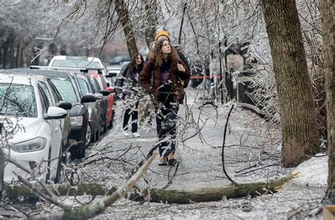 Hundreds Of Thousands In Quebec Ontario Without Power After Ice Storms
