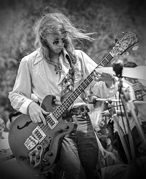 Jefferson Airplane Bass Player Jack Cassidy On Stage At Griffith Park