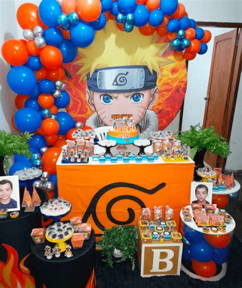 Festa Do Naruto 46 Ideias Para Valorizar O Tema Na Decoração