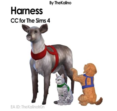 Sims 4 Harness Cc