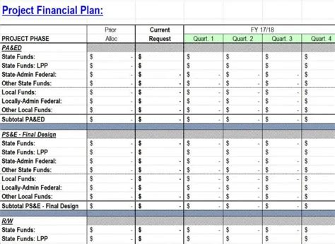 13 Free Financial Plan Templates Excel Excel Templates