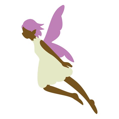 Purple Fairy Flat 20298960 Vector Art At Vecteezy