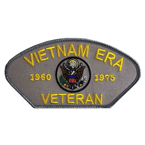 Vietnam Era Veteran Patch With Eagle Crest Patches