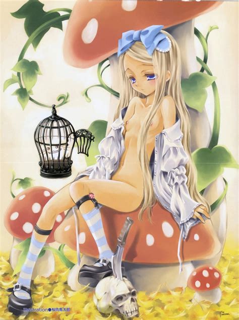 Alice In Wonderland Anime Drawing