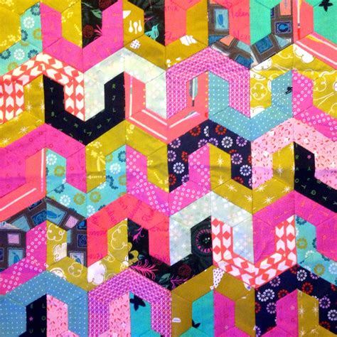 Cottonsteel Half Hexagons Quilts Hexie Quilts Patterns Art Quilts