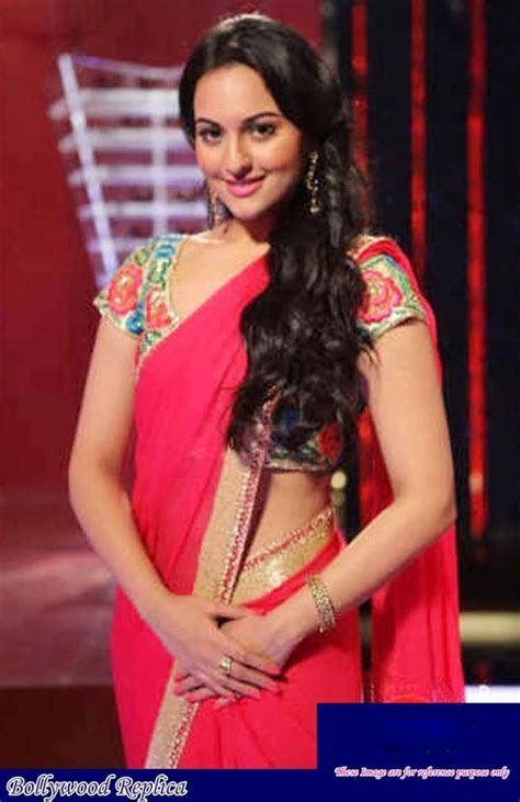 Sonakshi Sinha In Pink Net With Lace Bollywood Saree Ig5242 At Indiangarb Bollywood Fashion