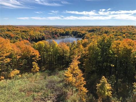 The Best Seasonal Views In Wisconsin Can Be Found Atop Timms Hill