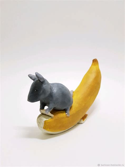 Мышка на банане купить в интернет магазине Ярмарка Мастеров по цене