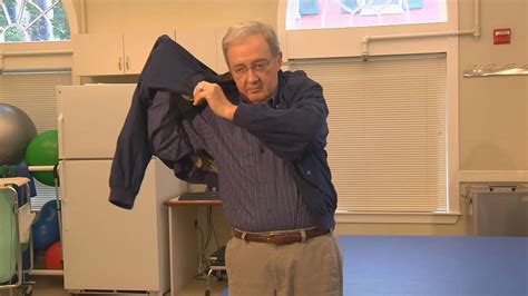 In this quick video i show you step by step how to. Putting on a Jacket - YouTube