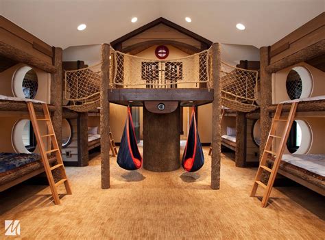 Make sure to always get the input of the children when looking at kids' room ideas. Basement Bunk Bed Ideas | BasementRemodeling.com