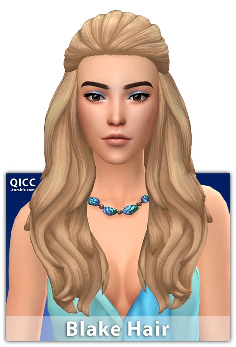Quirky Introvert Cc Blake Hair Base Game Compatible Hat Compatible