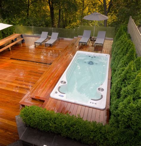 Catalogue Of Hot Tubs Swimspas Hydropool Lap Pools And Jacuzzis Outdoor Bathtub Jacuzzi