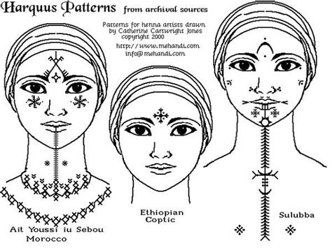 Berber Berber Tattoo Facial Tattoos Face Tattoos