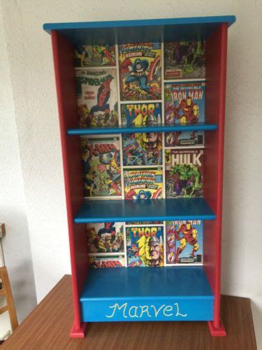 Details About Bookcase For Childrens Bedroom Marvel